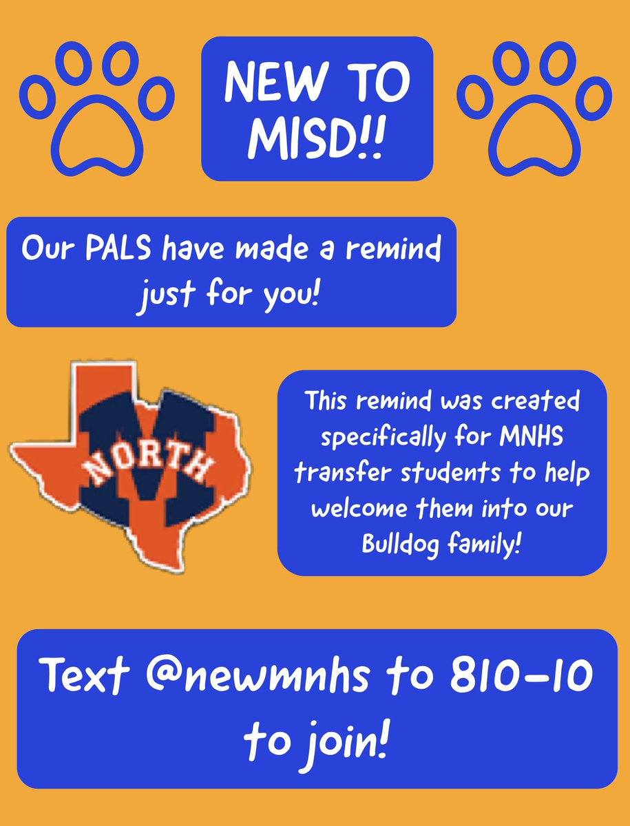 MNHS PALS🧡💙 tweet media