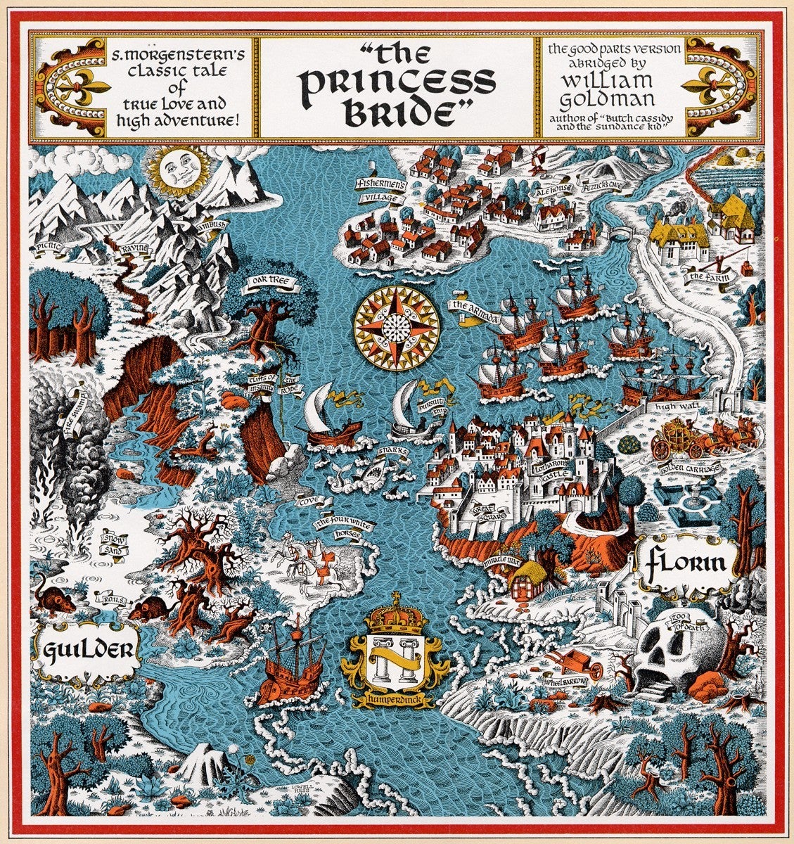Map of the world of The Princess Bride dlvr.it/RgXcgQ #maps
