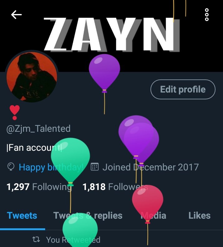 Zjm_Talented's tweet photo. Hey! I just came here to see my balloons. Happy birthday to me ❤️ https://t.co/KORbEtVzQC