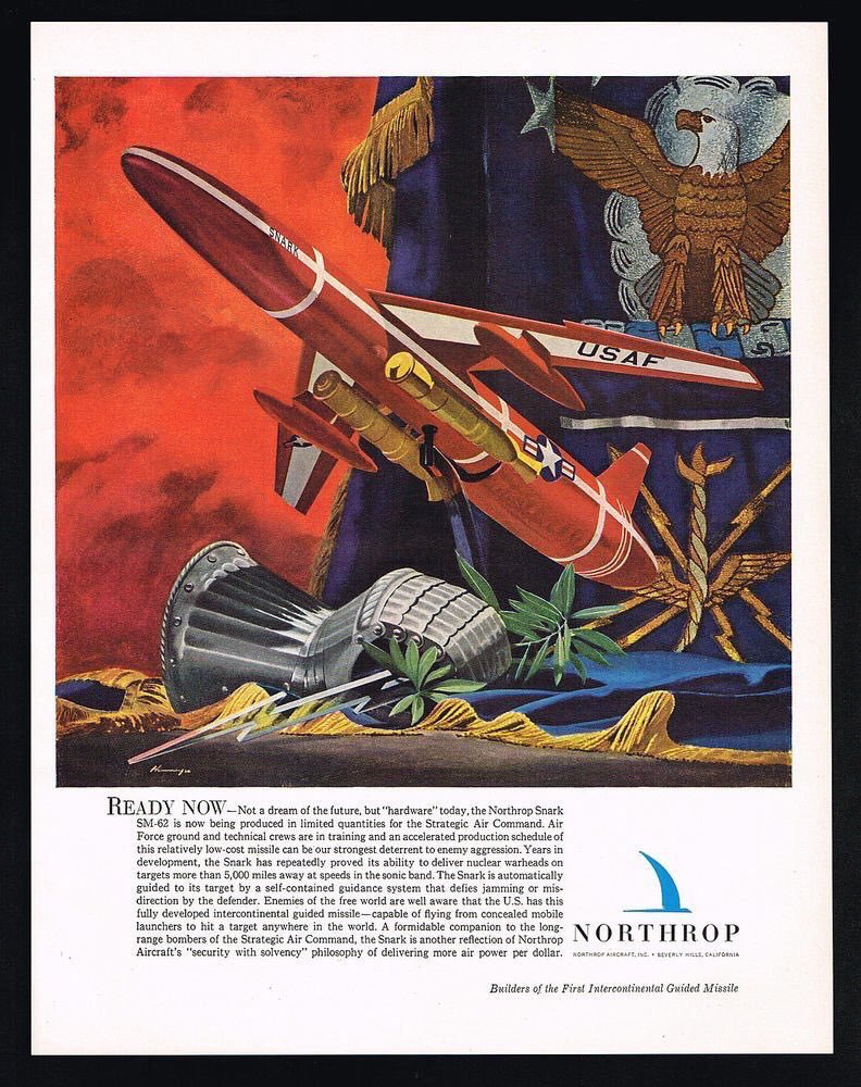 3/nIn 1956 an unarmed Snark inter-continental nuclear tipped cruise missile ignored range safety detonation commands during a test. Somebody found it in Brazil in 1982.  https://fas.org/nuke/guide/usa/icbm/sm-62.htm