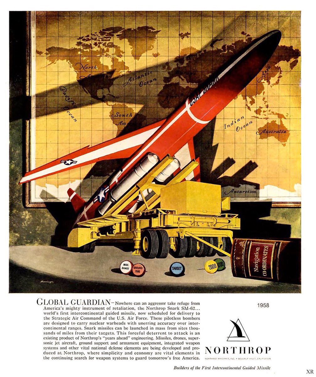 3/nIn 1956 an unarmed Snark inter-continental nuclear tipped cruise missile ignored range safety detonation commands during a test. Somebody found it in Brazil in 1982.  https://fas.org/nuke/guide/usa/icbm/sm-62.htm