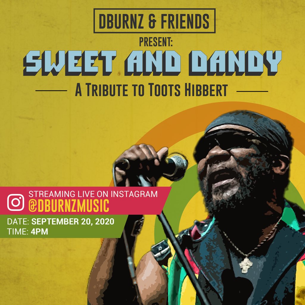 dBURNZMusic's tweet photo. So we ago dweet!! Live Tribute to Father Toots!! It ago Sweet & Dandy!! Give thanks for all the inspiration! https://t.co/yHl4eALmAd