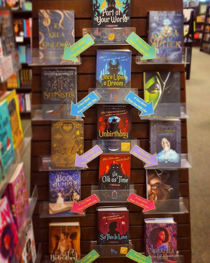 Fresno is loving the Disney spin off series 'the Twisted Tales', And we have just the book for you to read next! Pick up our top reccomendations for our Twisty Fans! #bnfresno #twistedtales #bnproud #wereccomend #disney #littlemermaid #sleepingbeauty #aliceinwonderland