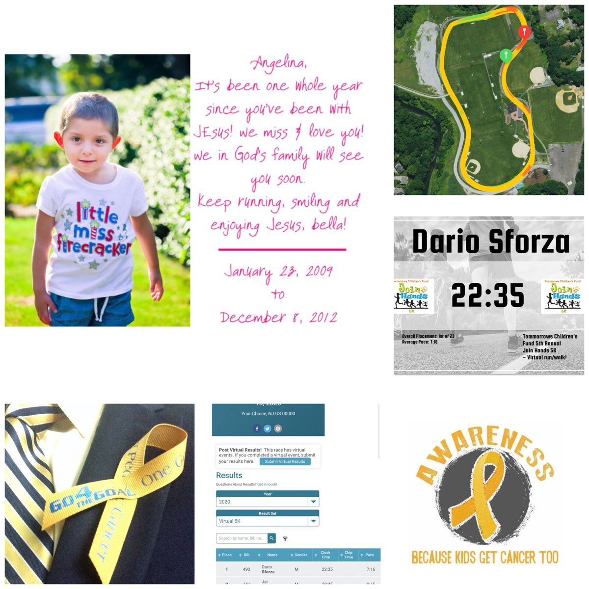 Dr_DSforza's tweet photo. COVID canโt stop us 2 #FightLikeaKid ๐ฆพ4 #ChildHoodCancer!
In honor of my beautiful ๐ Angelina Sforza, @BectonHS Alum #MatthewDickman, future Wildcat Addison & all #TCFKids &๐ผ-weโll RUN & continue 2 fight bc #KidsGetCancerToo !
๐ฆ https://t.co/PmcXcODeQz @RunandRant https://t.co/sVN1pm8xaP