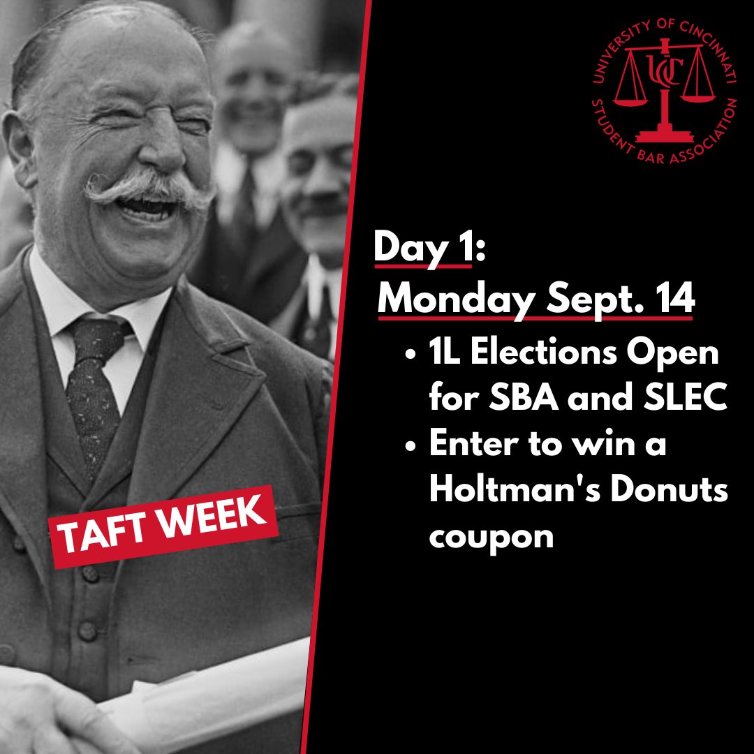 Happy Monday! Make sure to follow this link sign up for the chance to win a @HoltmansDonuts coupon today! docs.google.com/spreadsheets/d… We also want to remind everyone to bring non-perishable goods for our Philanthropy Drive - the boxes are by the back doors! #TaftWeek2020