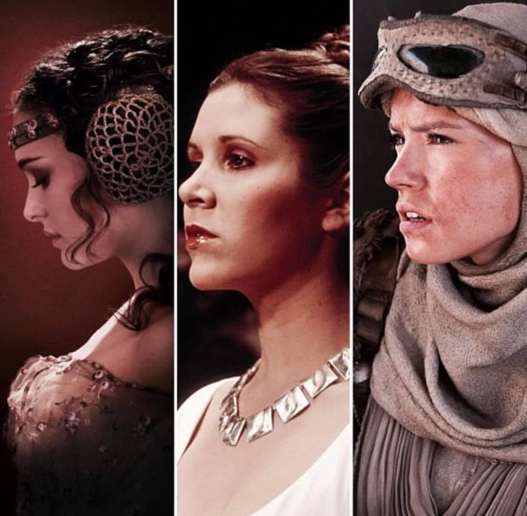 Kaspiann1's tweet photo. Poder femenino. #StarWars https://t.co/aMOEWvChuT