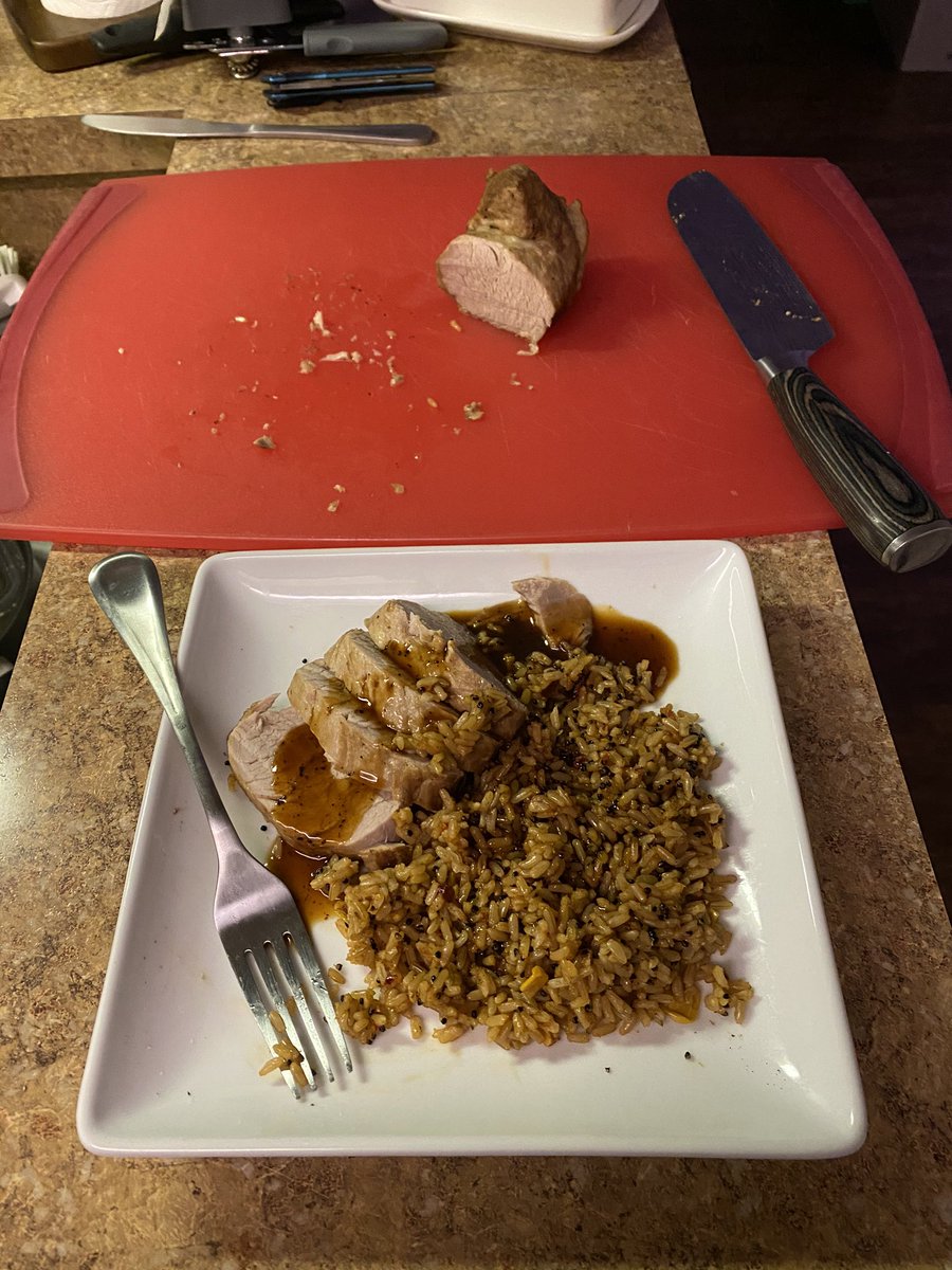 gary_bork's tweet photo. #porkloin #pork #spanishrice #butcherbox @butcher_box #tweetyourmeat #makeamericacookagain #maca #knowwhereyourfoodcomesfrom https://t.co/WQF8lsqYOx