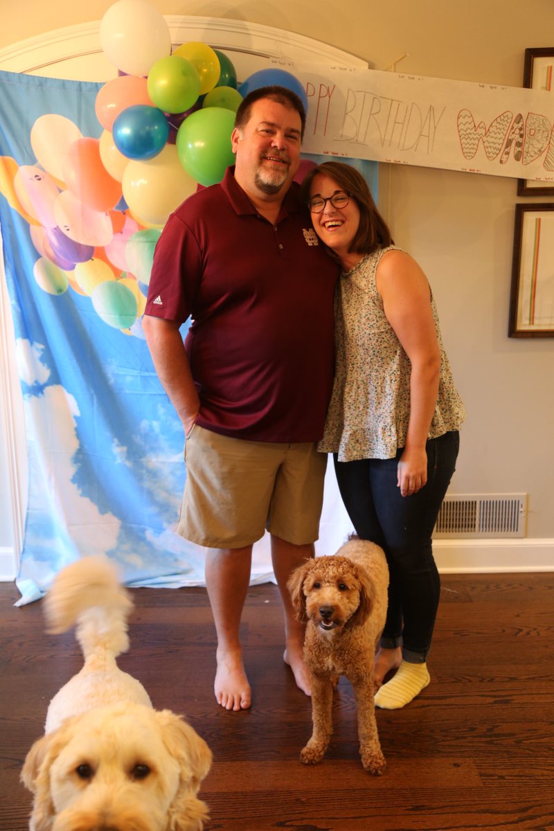 clairesignshere's tweet photo. Happy Birthday to my amazing Dad!!! He has been an incredible inspiration and support through applying to OT schools, visiting schools, and now actually beginning. I am amazed by him &amp; hopeful to work with him in a couple years!! I love you so much, Dad! 💕 @orthodawg91 https://t.co/6bxxOuQoMW