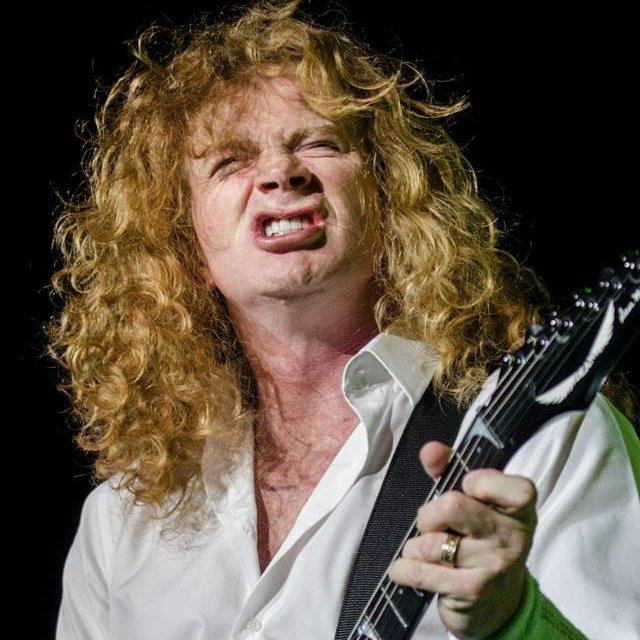 Happy Birthday to my favorite shredder, the maestro of mayhem - Dave Mustaine, 2013 Gigantour Photos. 