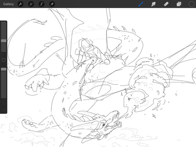 after watching like 20hrs of minecraft videos i'm combining my only skill (drawing dragons) with my last braincell to make dream fanart maybe 