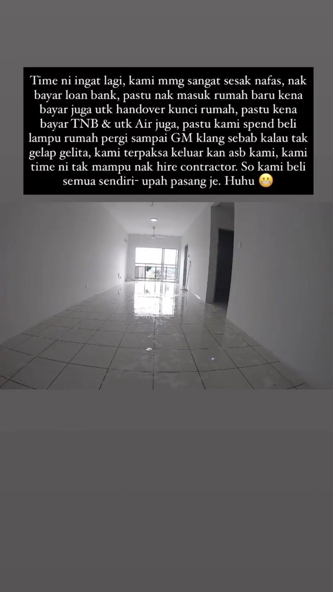 MieraTAN's tweet photo. Nak beli rumah sendiri, the struggle is real!! https://t.co/b5IrOBrVwC