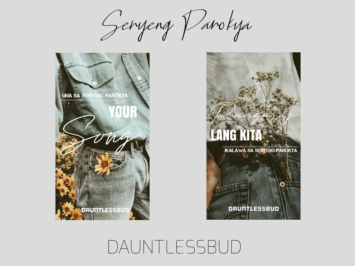 dauntlessbud's tweet photo. Seryeng Parokya &amp; Series of Serenade ♡

Soon on Wattpad! https://t.co/DigiBvSvpw