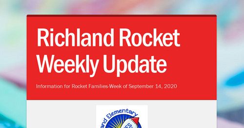 Hope everyone had a fantastic weekend! Here is the newsletter for the week of September 14th:  buff.ly/2FDmaGE