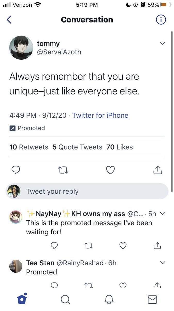 thank you to tommy the anime glasses boy for this extremely edgy take