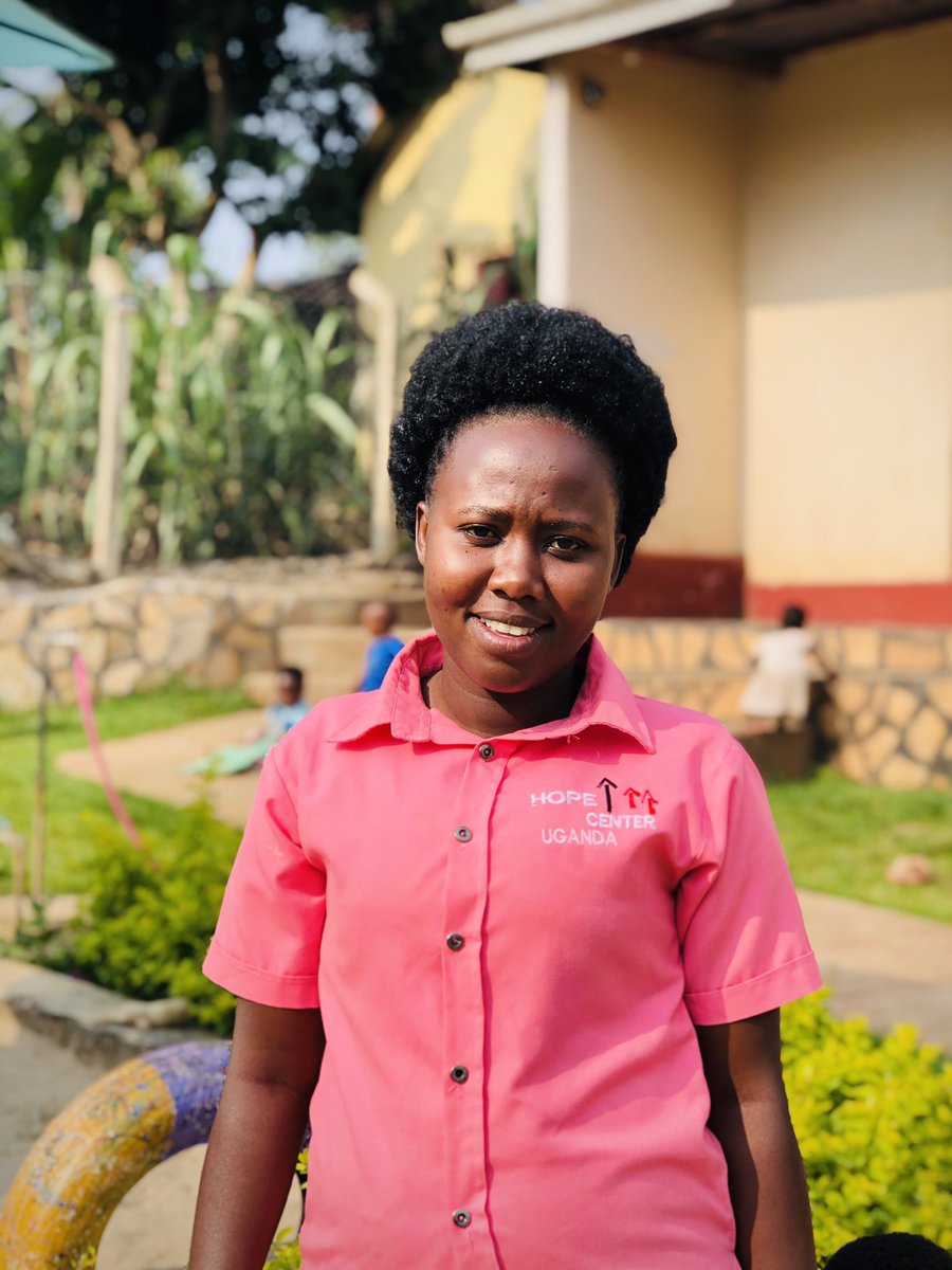 HopeCtrUganda's tweet photo. Meet AMAZING Morren! 
Morren is our Social Worker and she has worked at The Hope Center for about two years now. 
She would love to eventually foster a kid from the center one day when she can
#staff #staffappreciation #socialworker #staffpost #thankyou #uganda #onechildatatime https://t.co/2KktTbxtGD