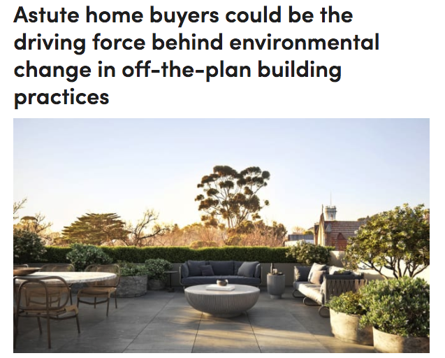 As a certified BCorp and signatory to Architects Declare, ClarkeHopkinsClarke spoke with Urban.com recently about the practicalities of going carbon neutral in response to the climate emergency. Click the link below to read more about it! 🌿 urban.com.au/buying-off-the…