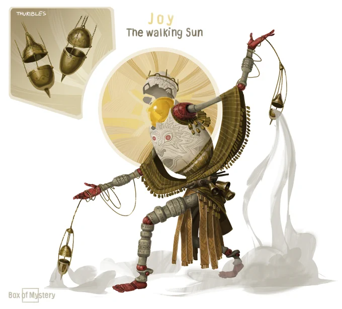 Box of Mystery Character - The Walking Sun 