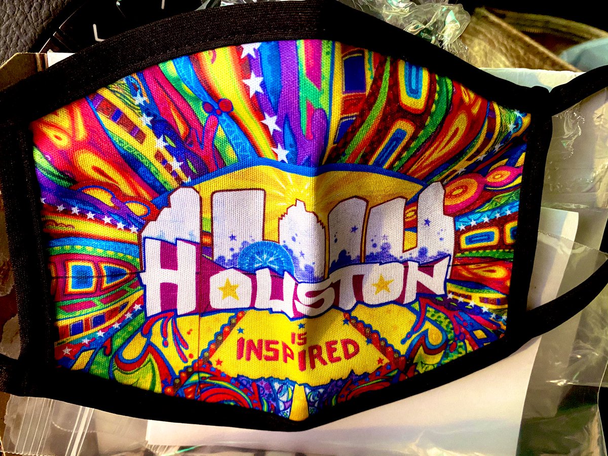 IAmMaryBenton's tweet photo. My cool new mask 😷 has arrived!
Purchased from @VisitHouston!
#HoustonIsInspired #COVID19 https://t.co/8BOXcqViEW