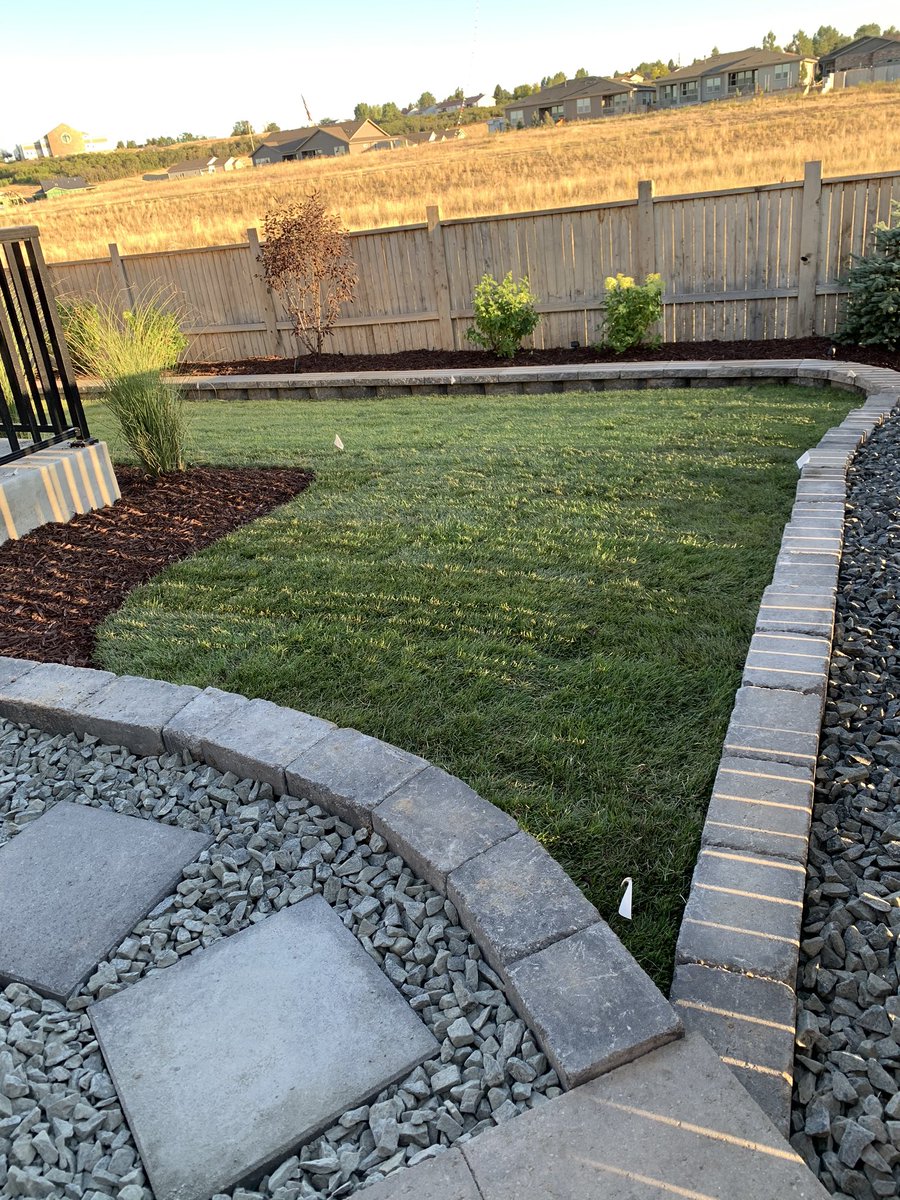 ThePropertycom2's tweet image. A job finished in 100 degree heat,  then snow and then 70 in Colorado…#castlerockcolorado #syracuselandscaper #warsawlandscaper #thepropertycompanyllc