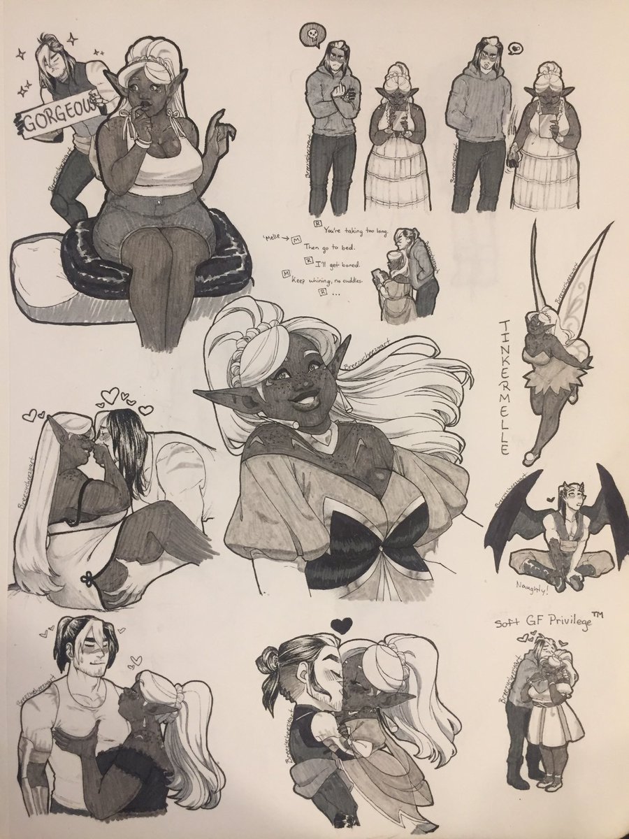 Here it is!! A bunch of #Ryoumelle love!! Ryou and I ? taking every opportunity to tell the world Romelle is gorgeous ☝??