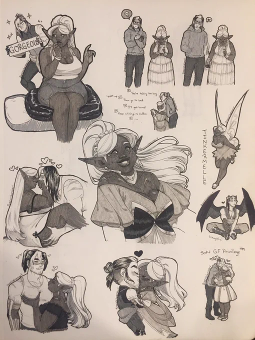 Here it is!! A bunch of #Ryoumelle love!! Ryou and I ? taking every opportunity to tell the world Romelle is gorgeous ☝?? 