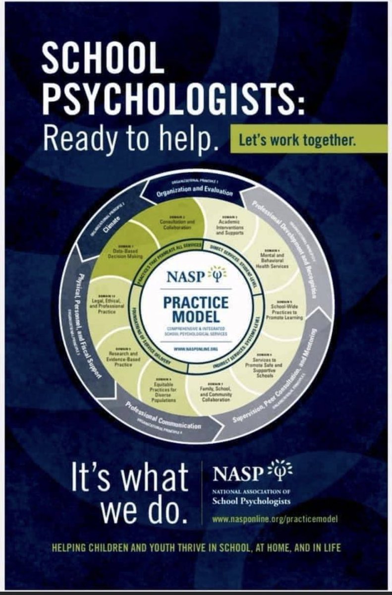 Tomorrow will be my first day evaluating students in person since March. It’s going to be a wild ride this school year, but #schoolpsychologists are #readytohelp each and every student. #ItsWhatWeDo  @nasponline