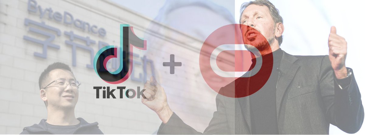MyPOV: Three reasons why <a href="/Oracle/">Oracle</a> acquisition of <a href="/tiktok_us/">TikTok US</a> makes sense.  The emergence of a new #digitalgiant. 

1. Battle for cloud workloads
2. Creation of an ad network with 400 MAUs
3. US vs China geo tech diplomacy

blog.softwareinsider.org/2020/09/13/new…