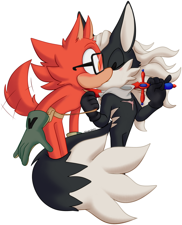 Silver_Kato's tweet photo. ✨Infidget Week✨Day 3: First Kiss

Let's start from the middle, shall we

 #InfidgetWeek @InfidgetWeek https://t.co/SKUnUZ1zQb