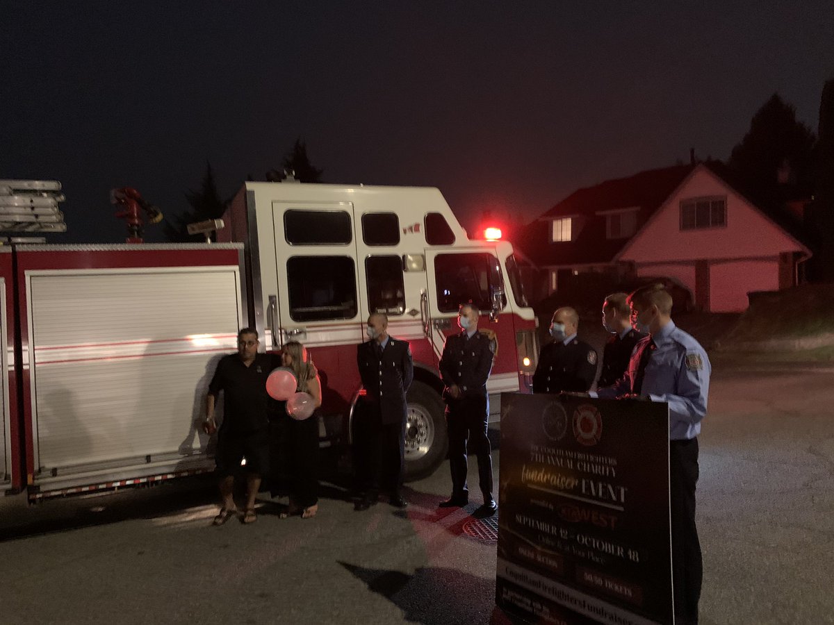 LaraGraham's tweet photo. @TriCityNews proud sponsor of the #cffcathome gala.  Great event for an important cause - thank you for all you do @cffcs https://t.co/HhzkJri0fx
