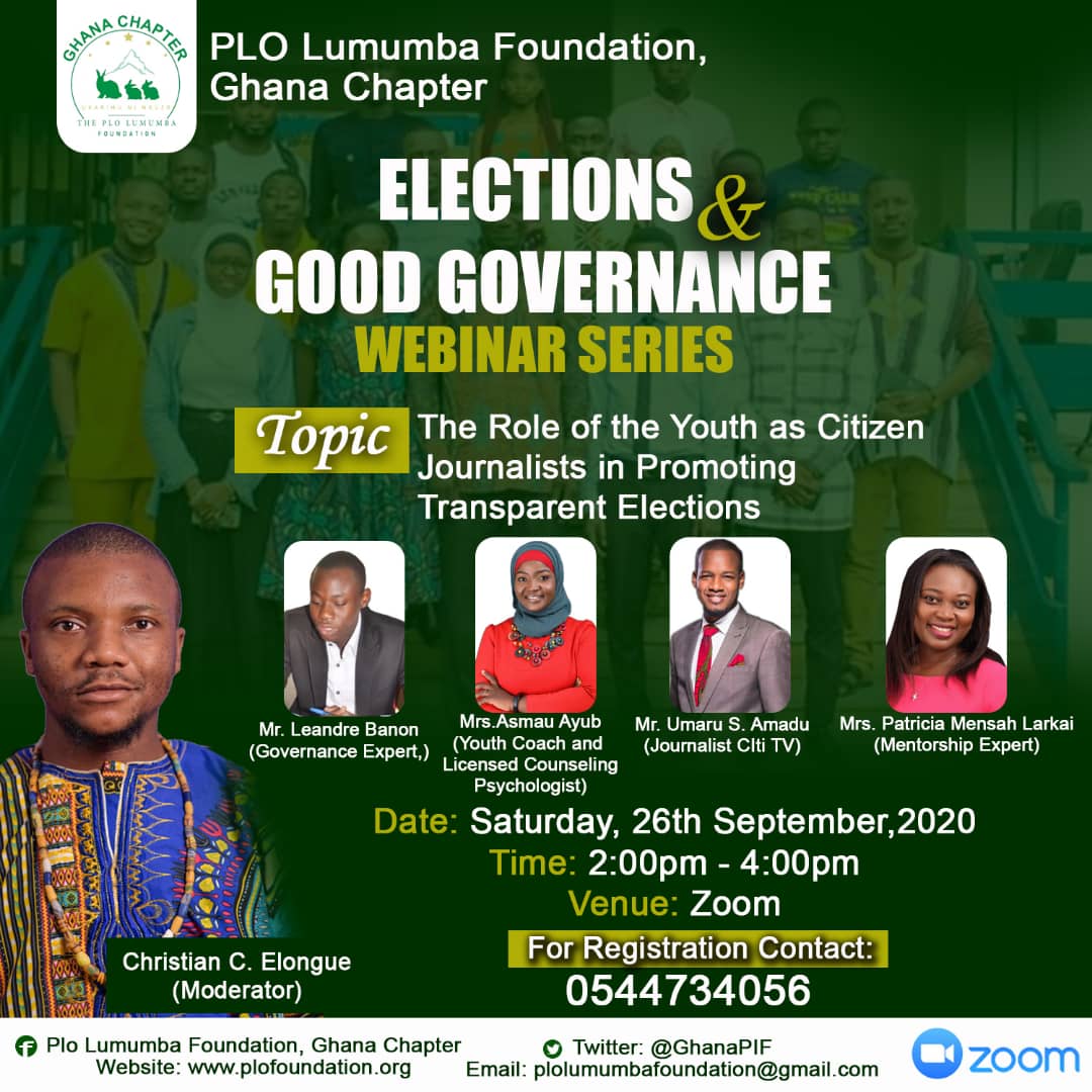 GhanaPlf's tweet photo. The role of the youth in disseminating accurate and factual information across social media is critical for a successful Elections 2020. Join us for the "Why" and "How" of the issue.
@GhanaPlf 
@Razaklfc 
@UmaruSanda 
@DTMPatriciaGh 
@lafropolitain 
@RayuwaFound 
@Amos_O_Onyango https://t.co/HHEc9eDupn
