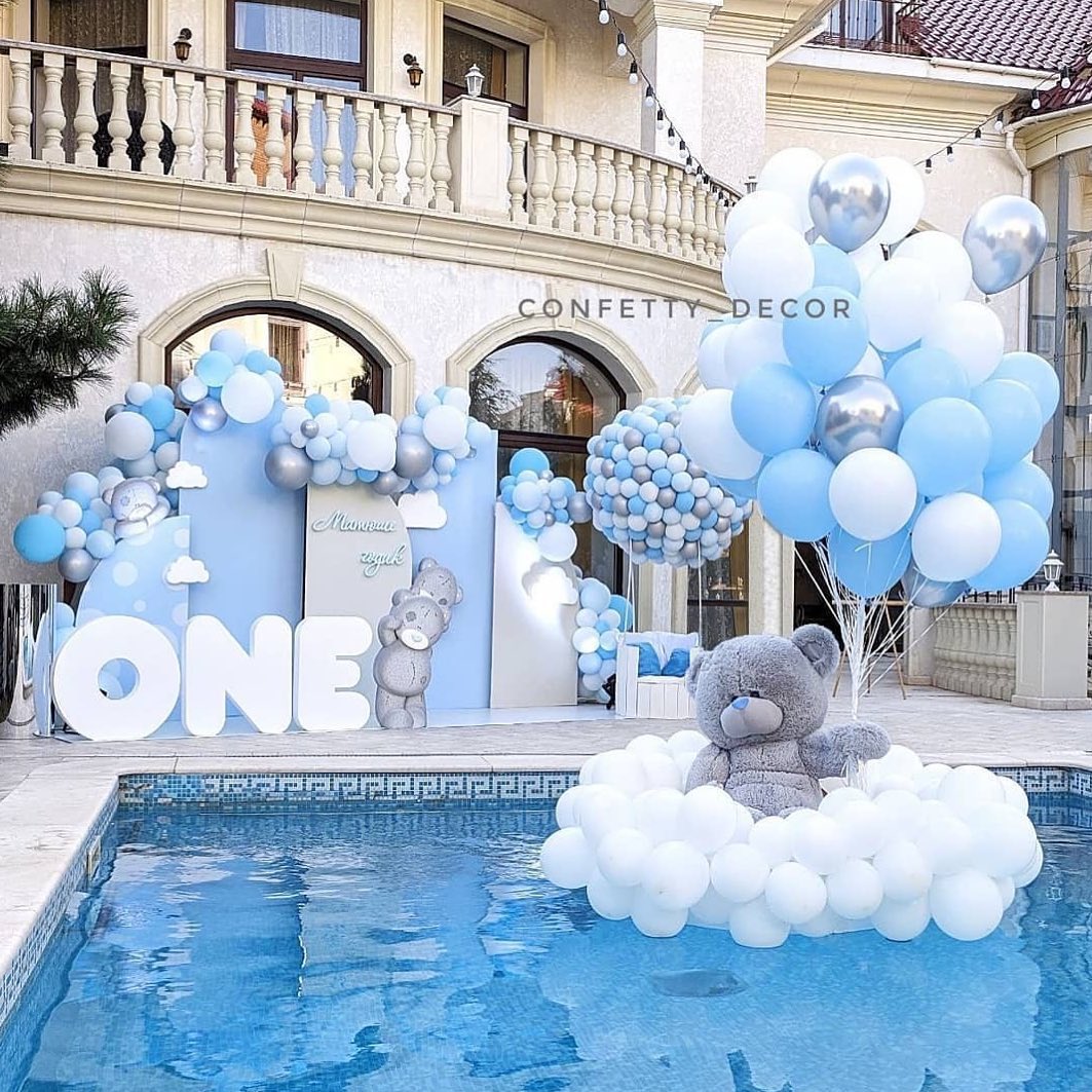 ghwedingvendors's tweet photo. Super cute 💙 first birthday beauty by @confetty_decor 
. https://t.co/n7OKUlmuhi