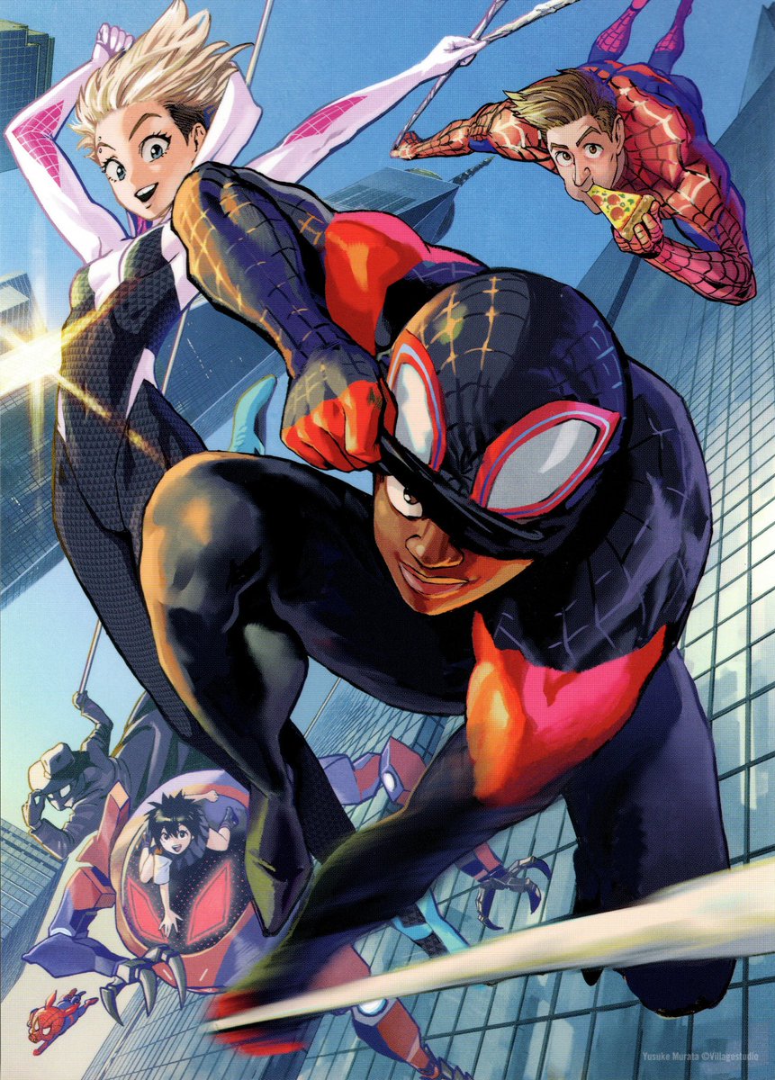 animeoffcbox's tweet photo. Spider-man: Into the Spider-verse by Yusuke Murata https://t.co/YUTBN5O1s4