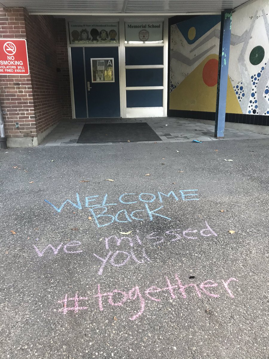 We wish Cohort A students a great first day tomorrow.  And are excited to welcome the cohort A class of 2033 to Memorial #BeMES #together @milfordmemorial