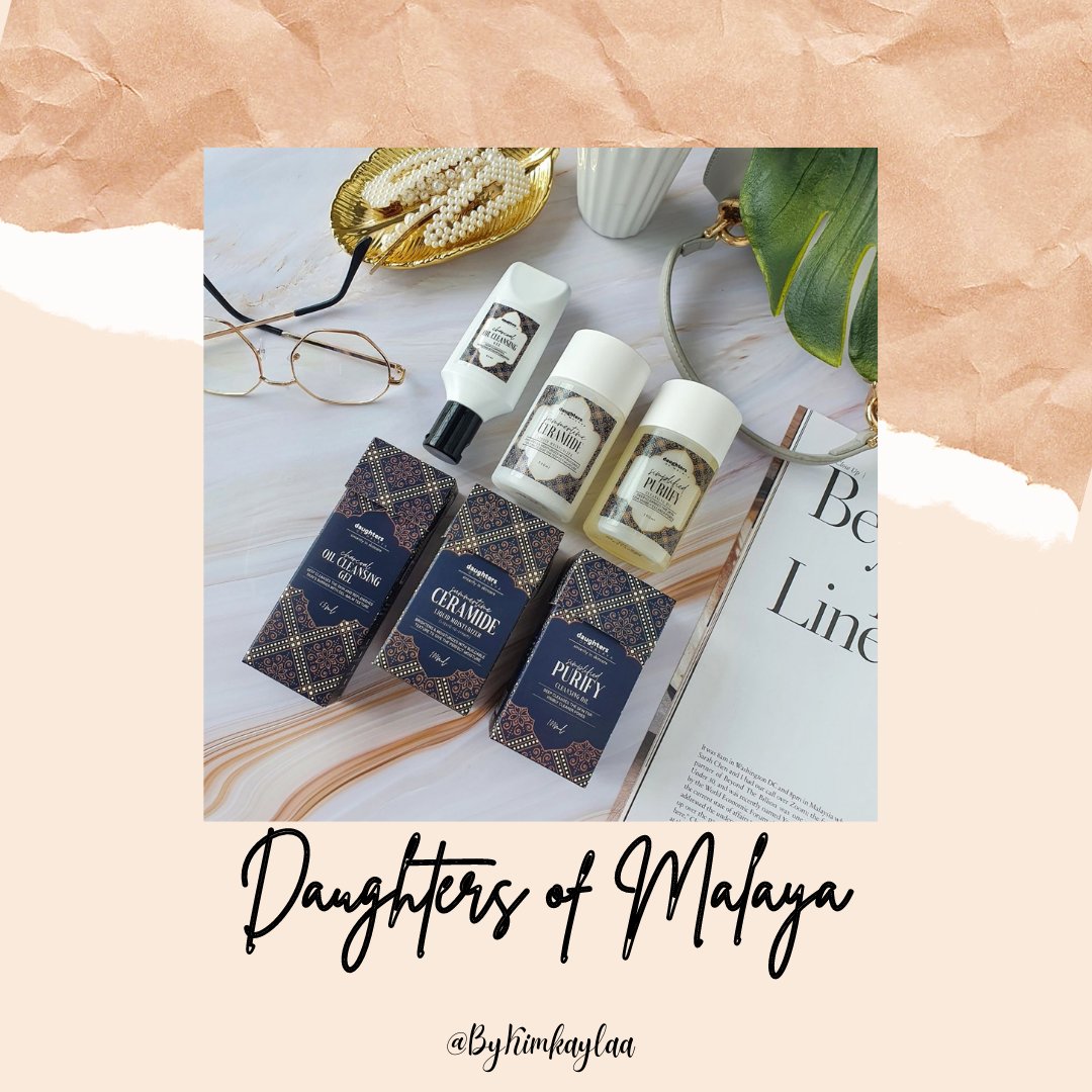 ByKimKaylaa_'s tweet photo. Introducing "Daughters of Malaya" skincare.
With 3 range of product to be chosen.
1.Purify Cleansing Oil
2.Charcoal Oil Cleansing Gel
3.Summertime Ceramide Liquid Moistirizer
#daughtersofmalaya
#domskincarejb
#domskincare
#daughtersofmalayajb https://t.co/u881kwP6AH
