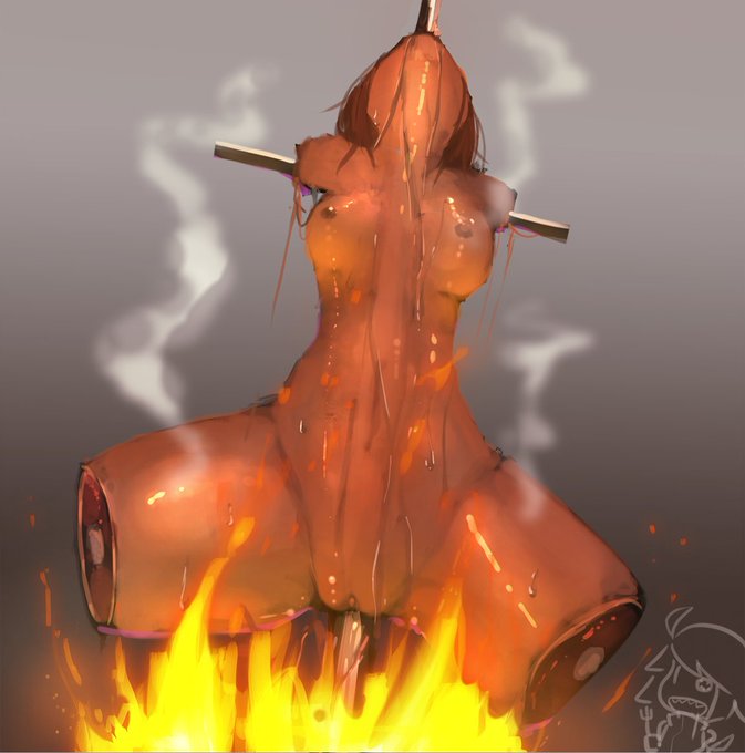 グロ注意

今日は悪いニンゲンを食べる日!😆 