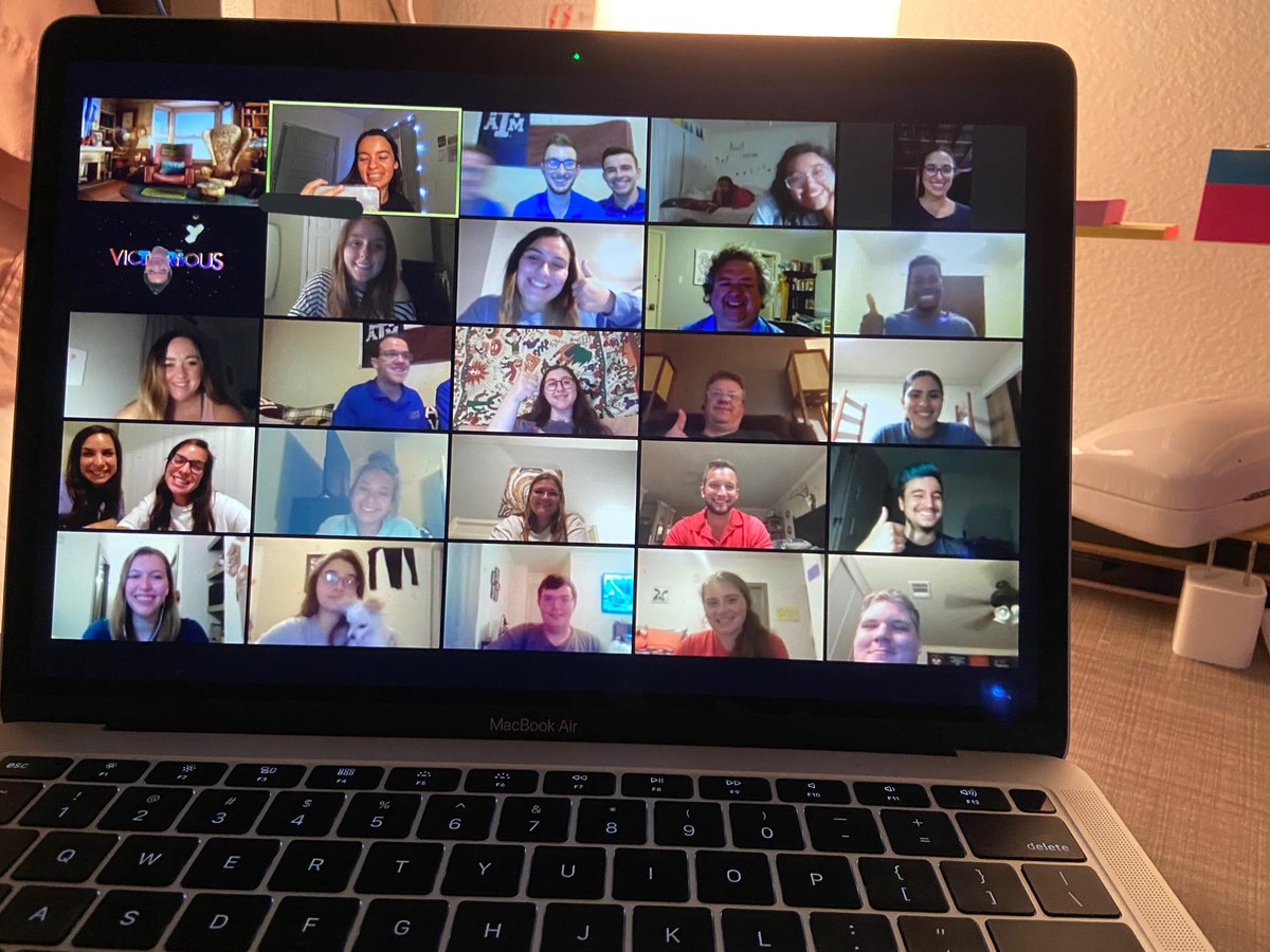 TAMUAPO's tweet photo. We had such a great time at our meeting tonight and shoutout to all our awesome alumni who came to the meeting with us! We had such a fun time meeting everyone😁🤩 find out how to join at our informational this Wednesday at 7 https://t.co/UtYDvSG1jE
