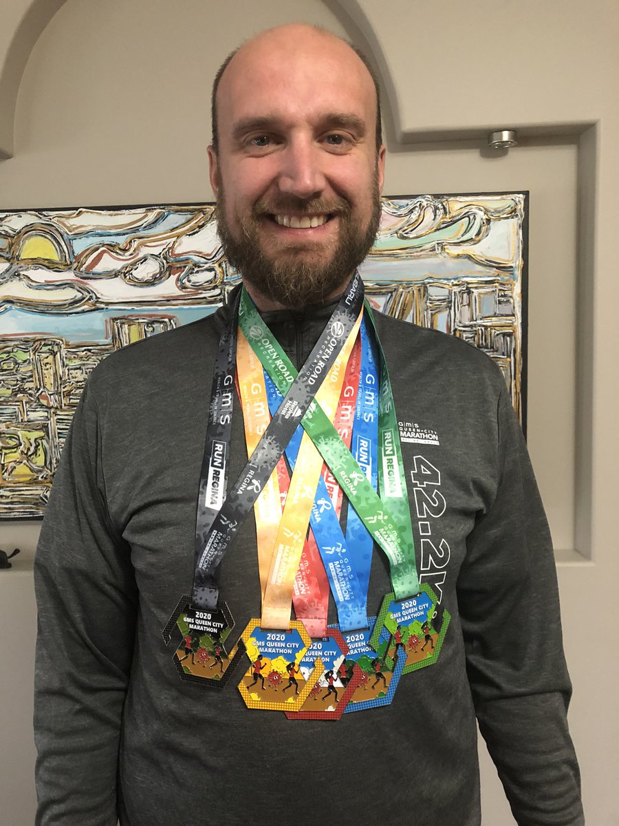 j10bailey's tweet photo. 5 up, 5 down. No PBs this year but I conquered the Scribbly Beast. It was different doing this years @RunQCM virtually but a great experience. Next year in person. #scribblybeast #QCM2020 https://t.co/yYBnsVf86b