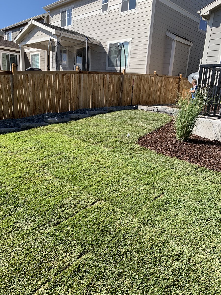 ThePropertycom2's tweet image. A job finished in 100 degree heat,  then snow and then 70 in Colorado…#castlerockcolorado #syracuselandscaper #warsawlandscaper #thepropertycompanyllc
