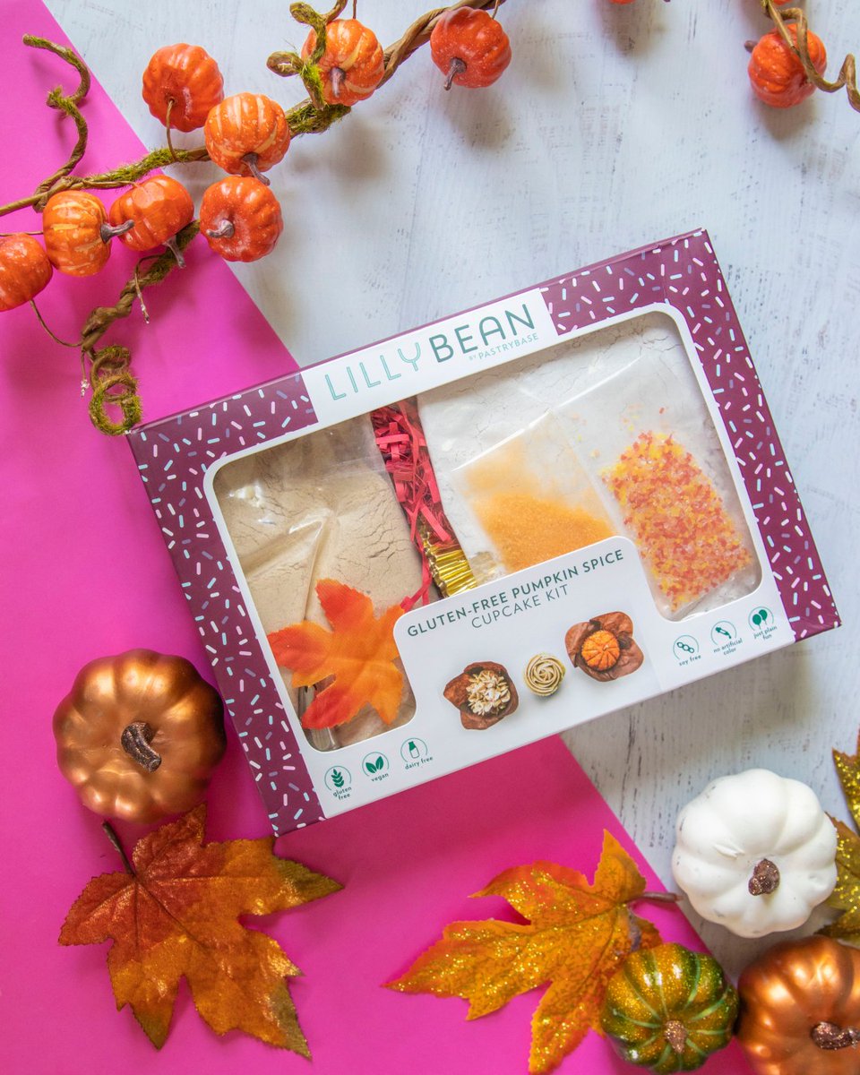 Pumpkin Spice Season is here! Use code SIMPLY to get $5 OFF your Pumpkin Spice Cupcake Kit at pastrybase.com!