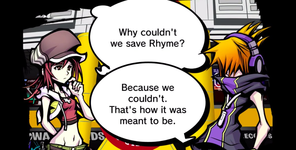   #cicadaTWEWY STOP STOP STOP WHY IS THIS GAME ABLE TO MAKING ME SO EMOITONAL OVER SOMETHING THAT HAPPENEDN LIKE 10 HOUSR IN I AM ACTUALLY ABOUT TO CRY PLEASE