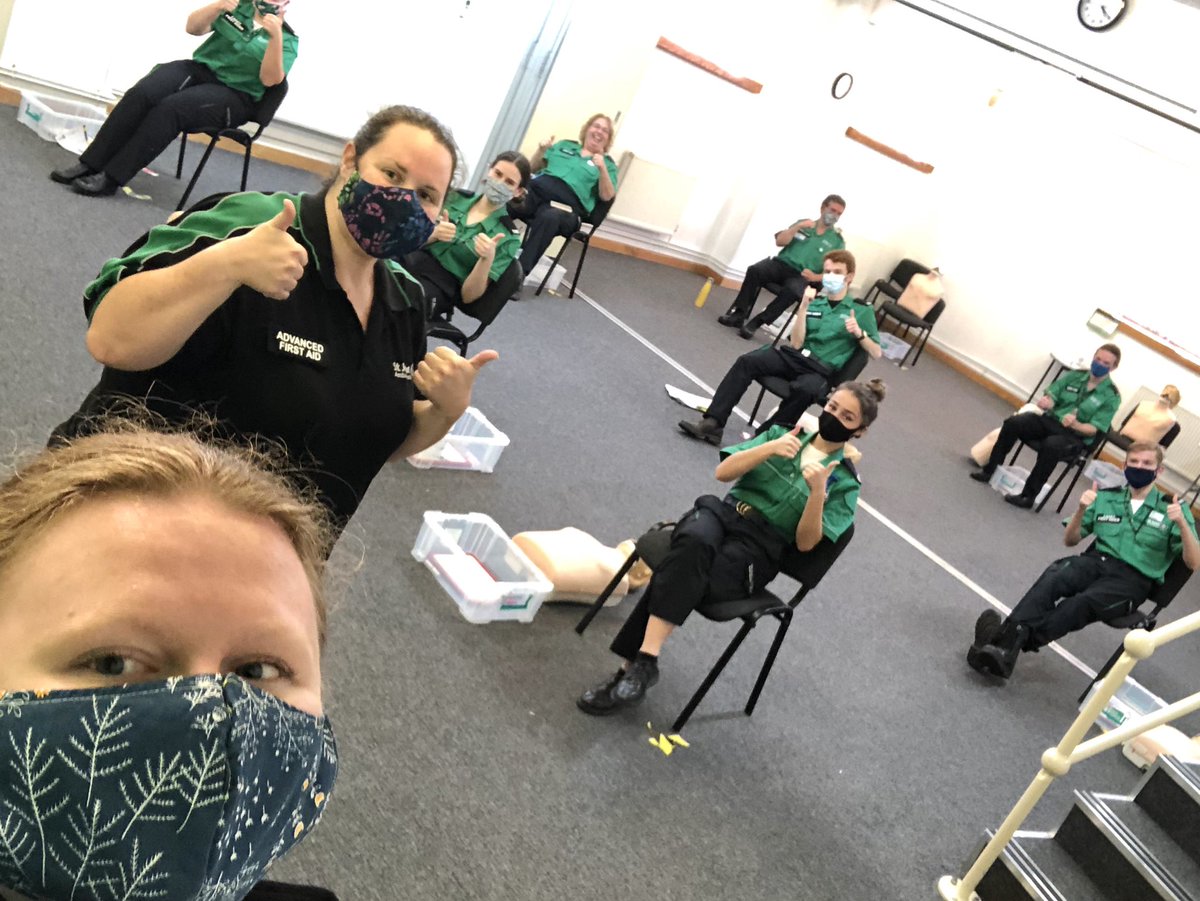 louisetolsonsja's tweet image. Little bit late, but that’s a wrap! Thanks to @tinaecolwell for putting up with me whilst we delivered the #CareCourse &amp;amp; to the amazing Cadet &amp;amp; Adult volunteers all giving up their time! #mySJAweekend #teamTSB #teamWestYouth @TSB_SJA @centralswsja @SJAVolTraining @SJAWestYouth