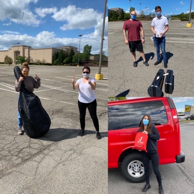 Since students were given the option of remote learning this semester, cello professor Dr. Gagnon and Dr. Vitalino went on a road trip to deliver instruments for tech classes to students studying at home this semester last weekend!
•
•
•
#cranestrings #makeitcrane
