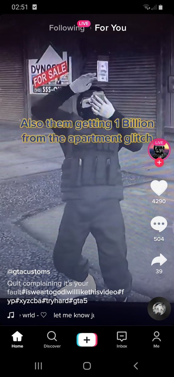 SushiSargent's tweet photo. @RockstarGames  Guys, there is another money glitch, it's called the apartment  glitch that gives you 1billon, and yes, I found out because  it came from a dude on tiktok, guess you gotta wipe everyone again 😔 https://t.co/iOiSeRLLTR