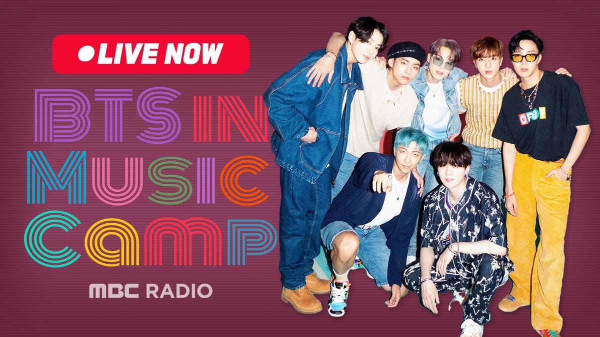 radiombc's tweet photo. 💜방탄소년단 in 배캠💜

오늘 저녁 6시! 방탄소년단이 출연하는 MBC FM4U <배철수의 음악캠프>가 생중계됩니다.
봉춘라디오 유��브를 확인하세요👇
https://t.co/Wn25sW5lIp https://t.co/aJLS8intjH