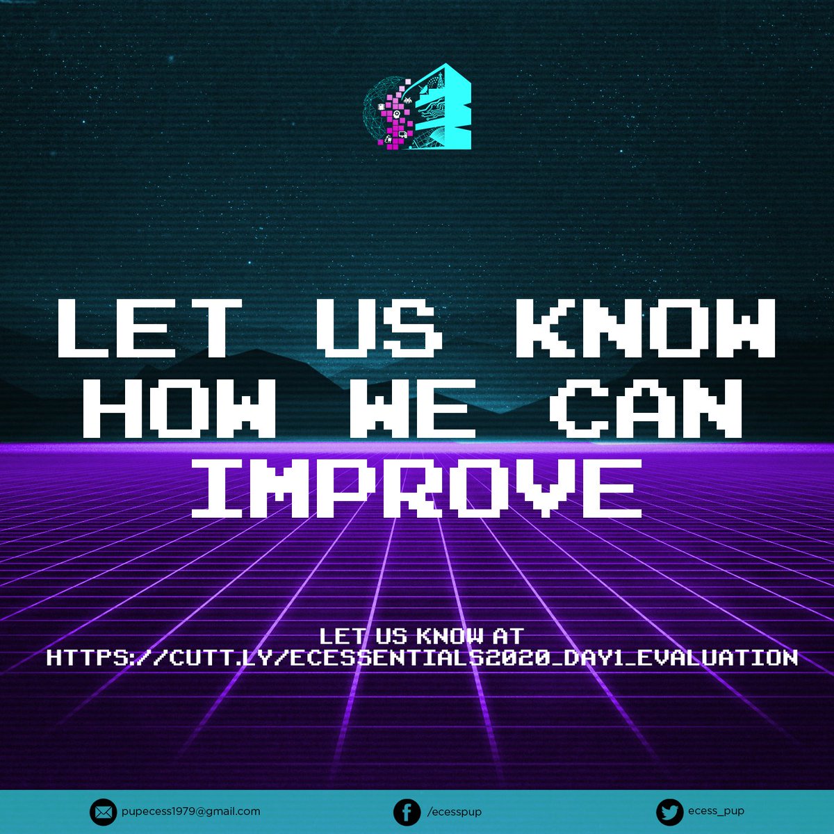 pup_ecess1979's tweet photo. Day 1 is over! What do you think of the first day of our first virtual event? Let us know your feedback and what we can improve on by filling in the evaluation form through the link below! π
https://t.co/0T6KpQt6j9
We hope to see you tomorrow for! β€οΈ
#ECEssentials2020 https://t.co/Zy4xvCss9X