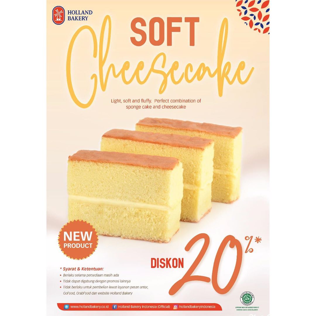 Holland Bakery Indonesia (Official) Tekstur Yang Empuk