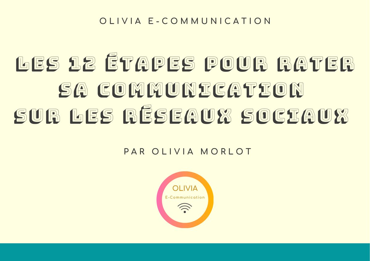 OliviaECommuni1's tweet image. Parce que j&apos;avais envie d&apos;en parler, j&apos;ai listé les erreurs les plus fréquentes en #CommunityManagement    
Il y en a d&apos;autres bien sûr : vous pensez à quoi vous ?

En cadeau : olivia-ecommunication.com/e-books/

#MarketingDigital 
#ecommunication
#communicationdigitale