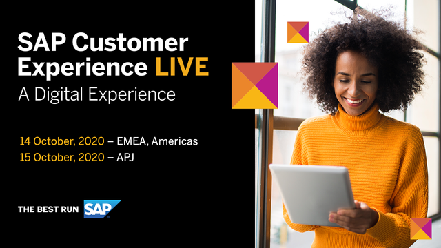 clarenette's tweet photo. Mark your calendars for SAP Customer Experience LIVE, our marquee customer event of the year. Follow @SAP_CX on Twitter to keep up with news about the event. #SAPCXLIVE https://t.co/09nChBIZBh https://t.co/BGBpJO8pq8