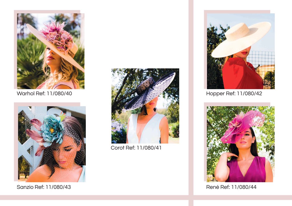 Combina tus #looks con uno de nuestros tocados o pamelas, y podrás convertirte en #invitadaperfecta.