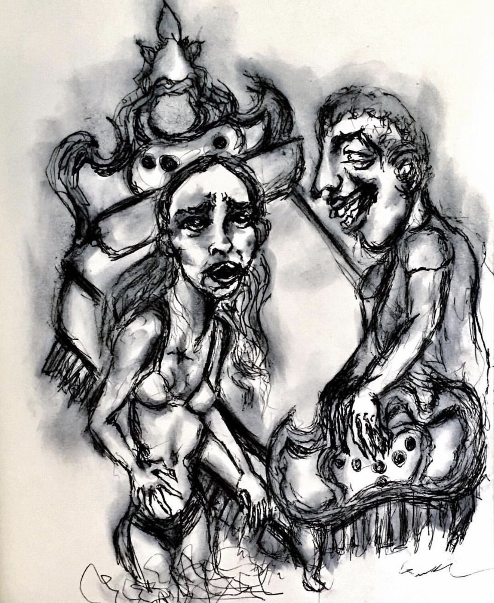 Subconstudios's tweet photo. Some of my earlier scribbles #artshare #AmongUs #subconstudios #collection #artwork #gothic #ink #pen #soulsucker #gayartwork #artistoninstagram #artistsontwitter #artist #sketch #piggys https://t.co/5etBQwbvz3
